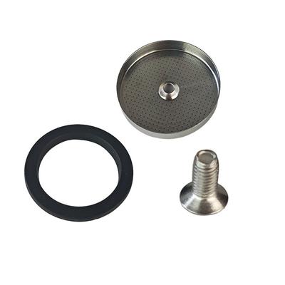 Ersatz-Duschsieb für Kaffeemaschinen-Brühgruppe mit Silikondichtung Hergestellt für ES601 655 701 Espressomaschinen