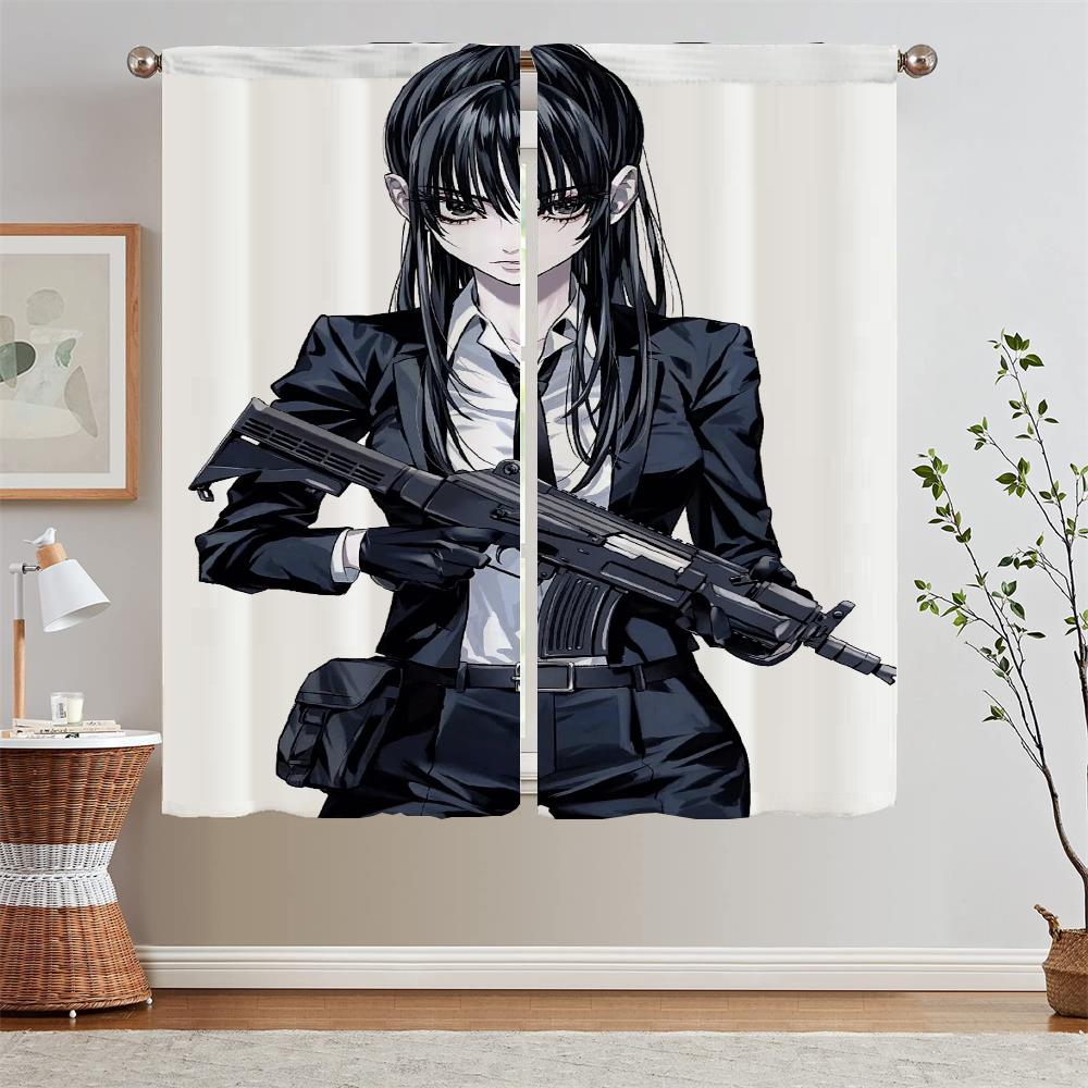 Vita Gardinerbjudanden Fri Frakt Jungfru av Tigern Sovrum Mörkläggningsgardiner Vardagsrum Tyg Gardinhållare Tentakler