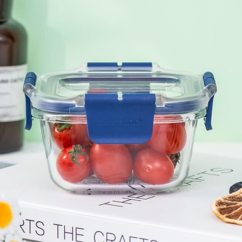 LOCKLOCK Heat-Resistant Glass Food Storage Container