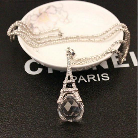 Korean Five-Petal Pearl Tassel Flower Necklace for Women