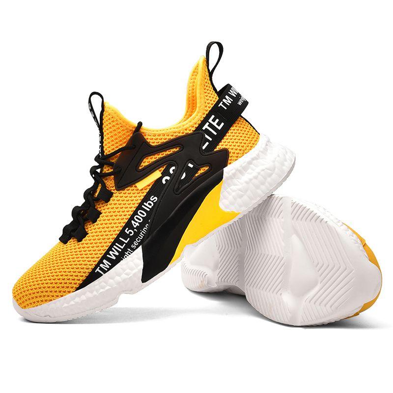 Men's Sneakers Shoes Light Casual Fashion Running Elastic Leisure Outdoor Mesh Summer Sports Tennis Man Walking