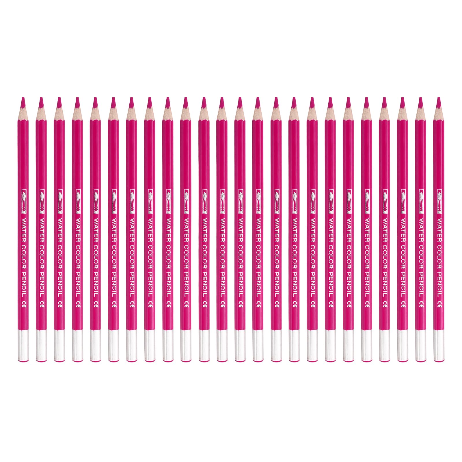 

PATIKIL Colored 24 Pencils for and Pink Water-Soluble Pencils, Water-Soluble Blending, Coloring, Sketching, Painting, рожевий