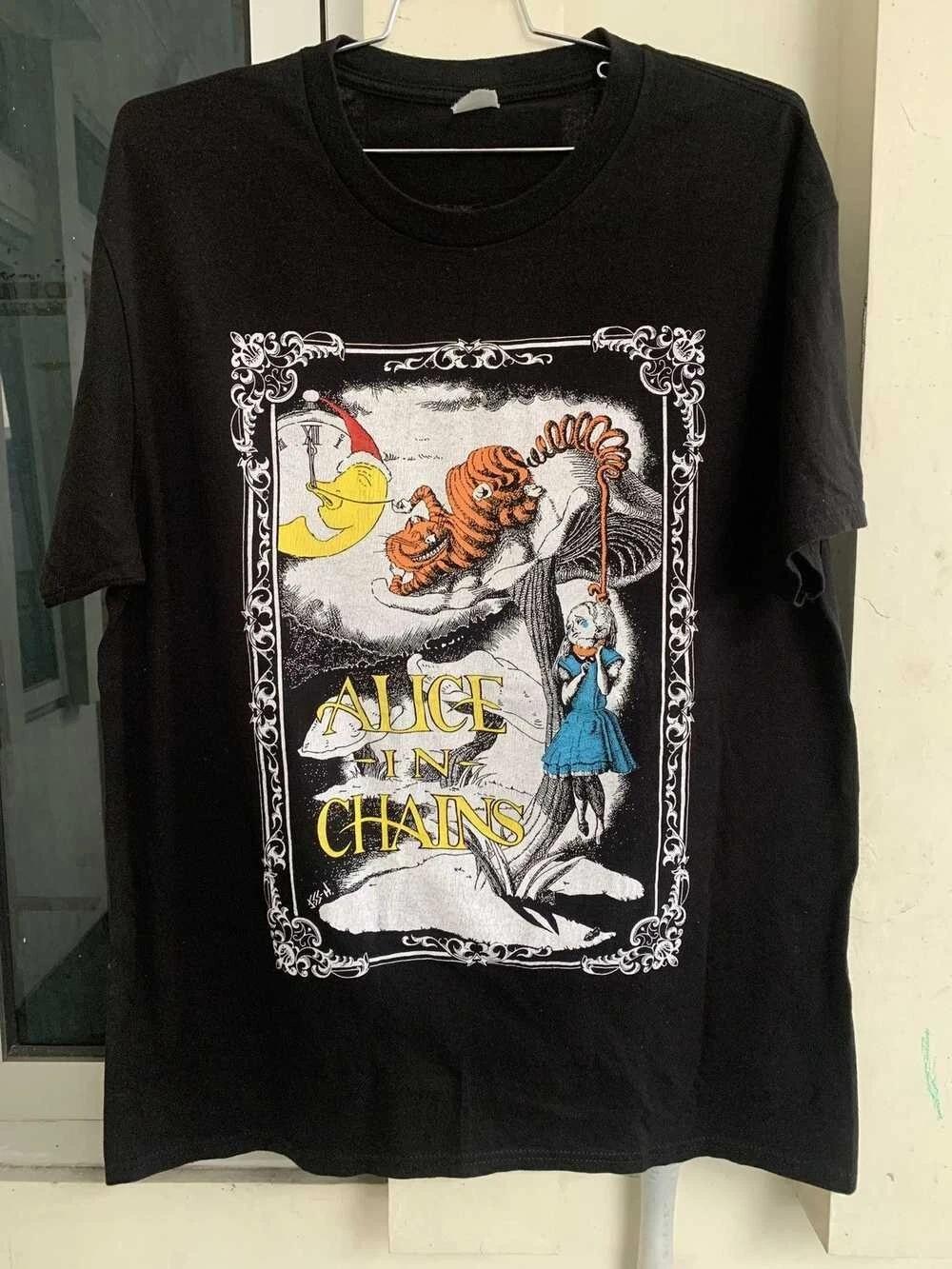 

Band T-shirt X Retro Alice s Prisoner Band T-shirt Retro Commemorative T-shirt Daily Outdoor Men s Women s Fan Printed T-shi... S разноцветный