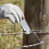 Fence Wire Twisting Tool 2X Sturdy Steel T Post Clips Wire Tightener Ergonomic Multifunctional Wire Twisting Tool Rustproof