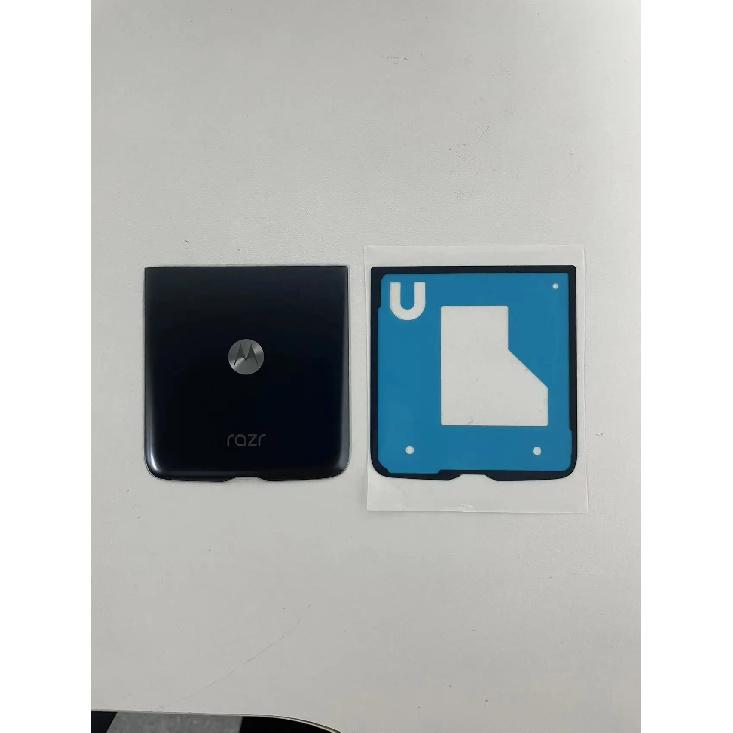 

Новая задняя крышка для Motorola Moto Razr 2022 Razr 3, задняя крышка батарейного отсека, дверца корпуса XT2251-1, задняя с клеем Razr Black cover