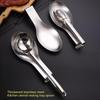 Fish Shape Stainless Steel Spoon Rest with 1 Buffet Clip Thickened Turner Tray Ideal for Home Buffet Catering