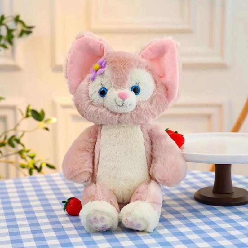Cartoon Purple Stellalou Plush Doll Anime Disney Pink Rabbit Doll Linabell Plush Toys For Girls Lovely Birthday Gift Toy