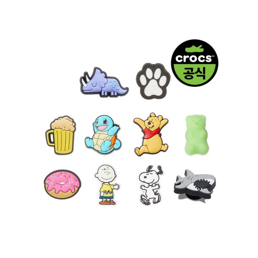 

Crocs Набір Jibbitz Let S Fun з 10 штук 23SFZX003