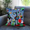 Classic Painter Joan Miro Cushion Cover Comfortable Reversible Pillow Cover Ideal for Car Sofa Bedroom  Beyond