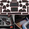 Center Console Liner For Subaru Crosstrek Accessories 2024 2025 2026, For Impreza Cup Holder Mat, Coaster Trim, Non-Slip Dust Interior, Door Slot