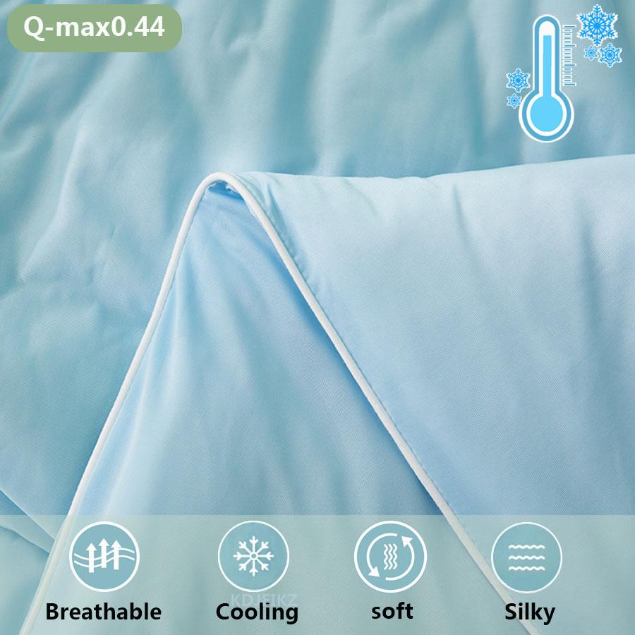 High Quality Cooling Blanket Summer Thin Quilt For Adults And Children Air Conditioned Quilt Cool Feeling Simple Fashion