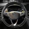 Car Steering Wheel Cover For Opel Astra (K) Corsa (E) Karl 2014-2022 Crossland X Grandland X Insignia 2017-2022 Auto Accessories