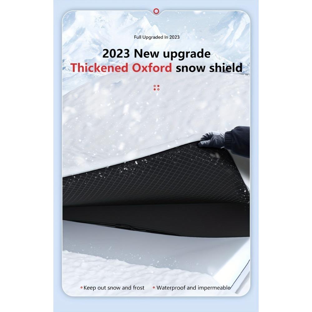 Parbriz gros de iarnă, protecție împotriva zăpezii și înghețului, potrivire universală