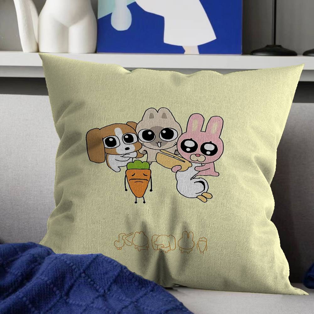 Funny-Siam-LippuS-Meme Pillow Gift Home Office Decoration Bedroom Sofa Car Cushion Cover case 45x45