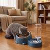 Large Capacity Automatic Pet Feeder Neck Protection Pet Food Bowl  for Cats Dogs
