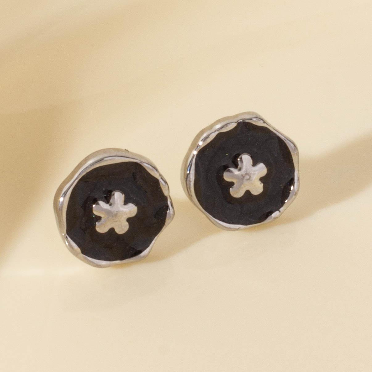 

High Quality Round Cute Starfish Ear Studs For Women Men Accessories Stainless Steel Earrings With Ear Plugs Marine Animal Arete