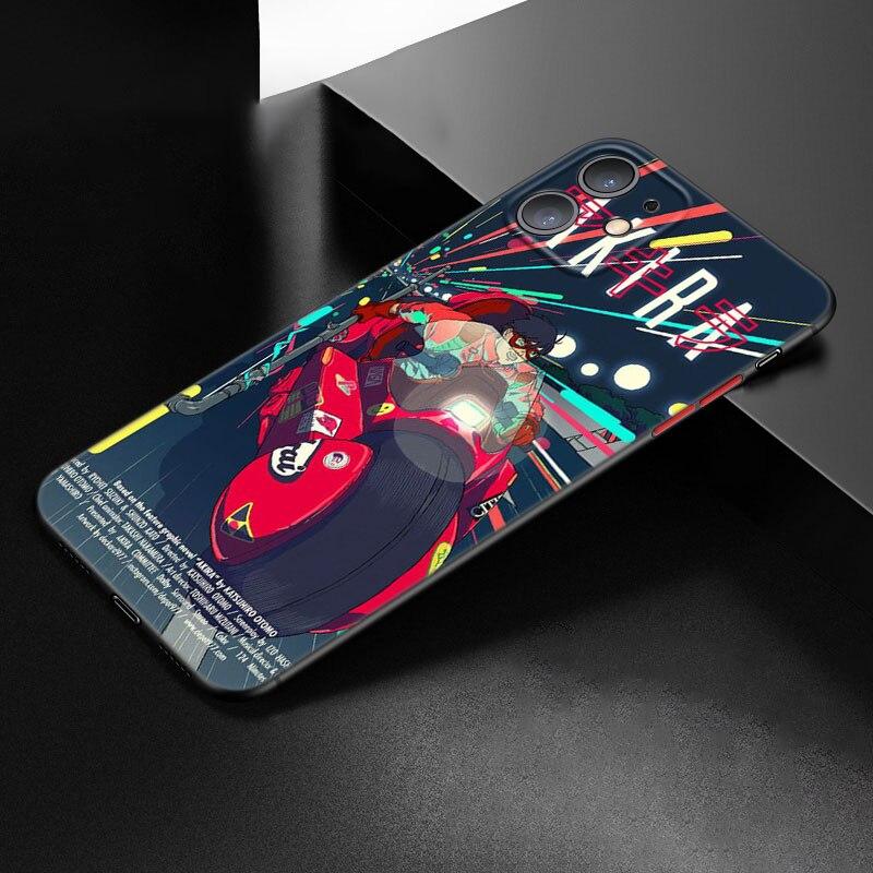 Akira 1988 Film Pouzdro na telefon Pro Apple iPhone 12 13 Mini 11 Pro Max XR X XS MAX 8 7 6S 6 Plus SE 5S 5 2020 Měkké TPU Černý Kryt