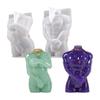 3D Statue Kerze Silikonform für Handgemachte Desktop-Dekoration Gips Epoxidharz Aroma Kerzenform für Heimdekoration
