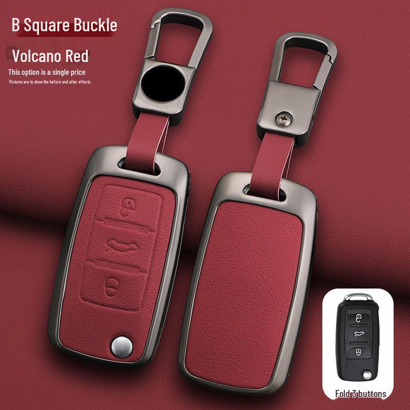 Compatible Car Key Cases & Buckles for Volkswagen: Lavida, T-Roc, Lamando, Tayron, Sagitar, Tiguan, Polo, Tharu