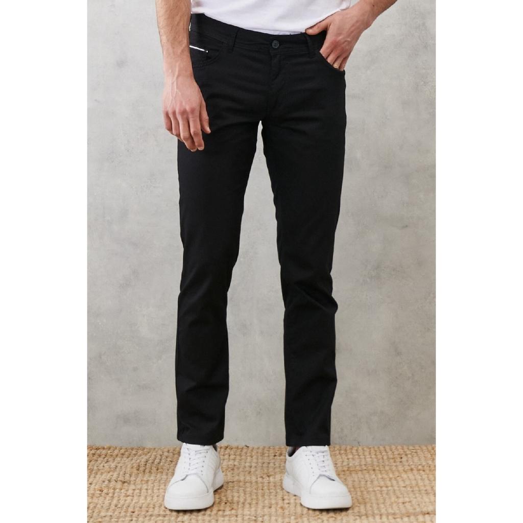 Pantaloni chino flessibili a 5 tasche, vestibilità slim fit, cammello, da uomo