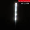 LED Colorful Flashing Glow Sticks - Silver Light-Up Concert Support Props