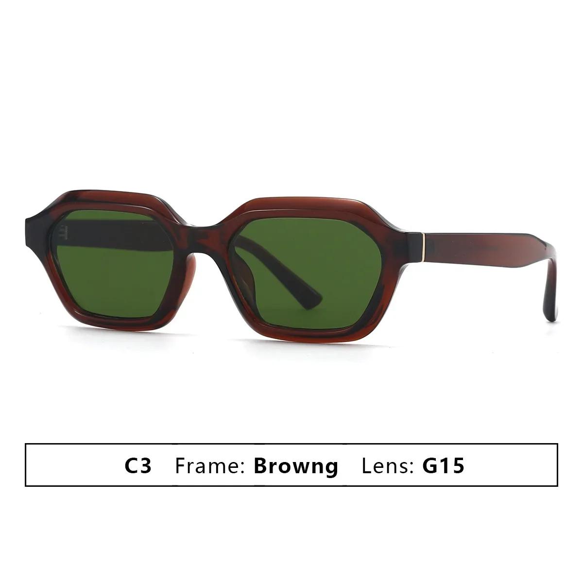 

Latest Trend Personalized Sunglasses for Men Women Small Square Frame Sun Glasses Eyewear Outdoor Use Driving Use Travel UV400 Eyeglasses