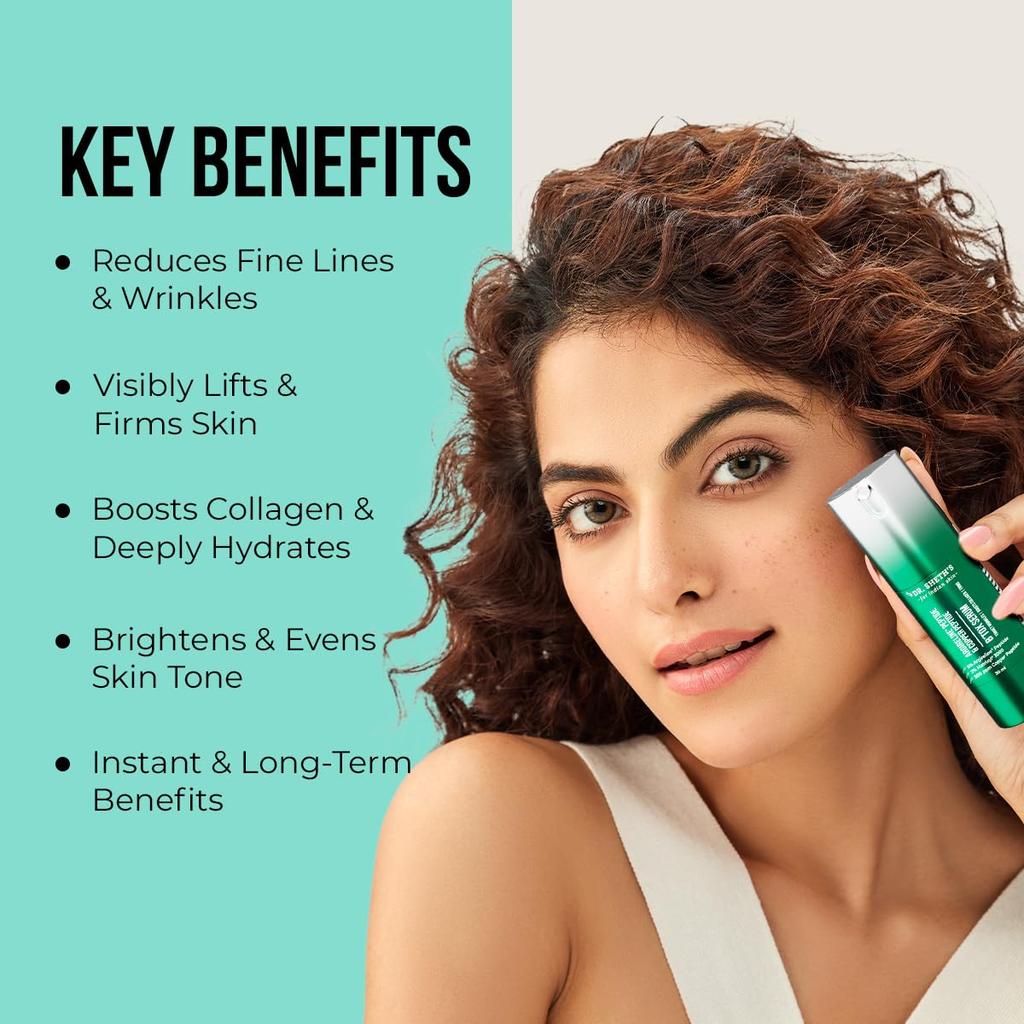 DR. Sheth's B'Tox Peptid Gesichtsserum 30 ml Für Glattere Straffere Haut Mit Nadelosem Lifting-Effekt