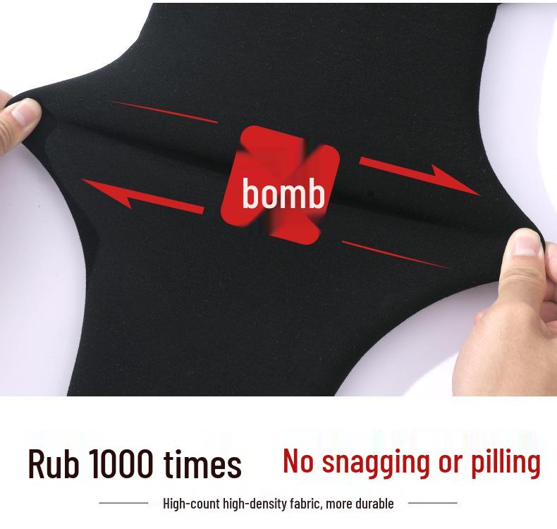 Plus Size Women's High Waist Fleece-Lined Silk Cotton Stirrup Leggings for Winter