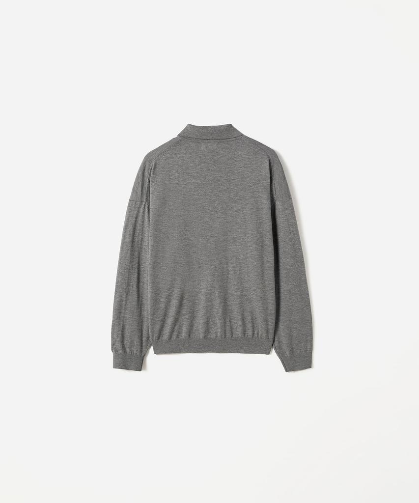 Poyueoaijeuonli Aube Soft Collar Knit (Navy)