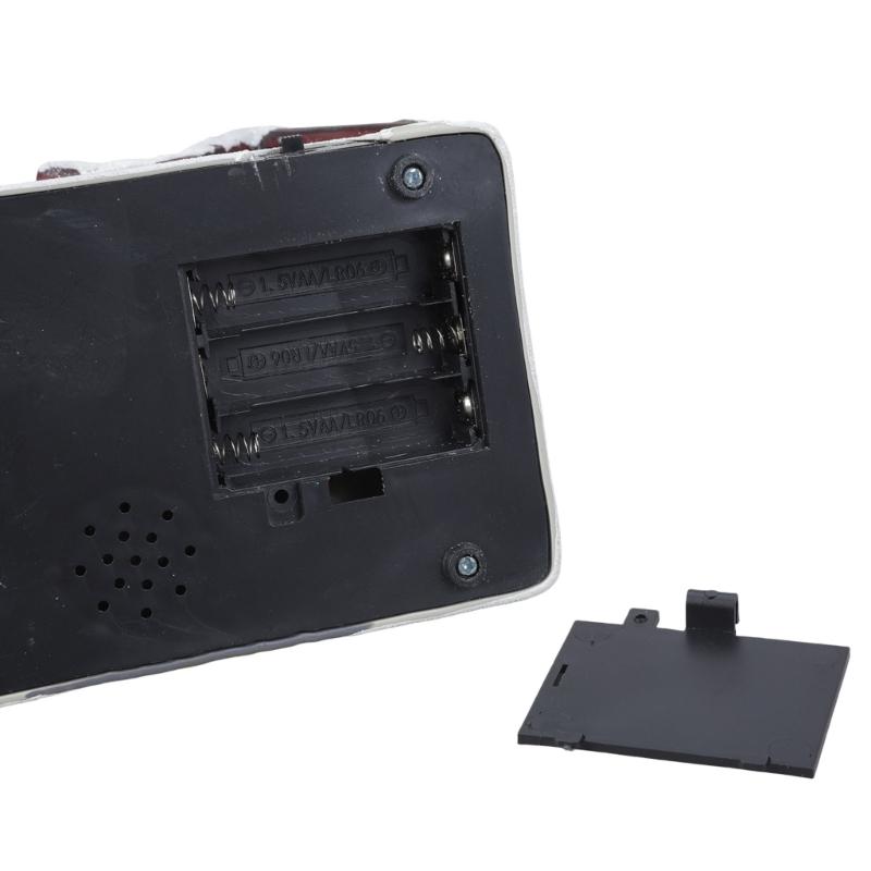 Rotating Holiday Music Boxes Featurings Warm LED Light And Resins Construction For Family Gatherings