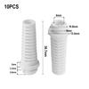 Cable Protection Cover Rubber Sheath Cable Protection White, 21mm Long Cable Connections For Electric Drill Cables