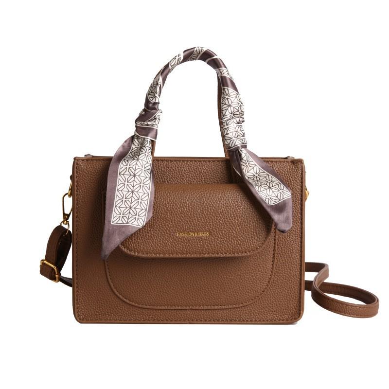 Korean Style Fashionable Casual Simple 2025 New Temperament All-match Single Shoulder Bag