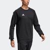 adidas Sweatshirts Men's Black Crew Neck Moderate Other CE9064