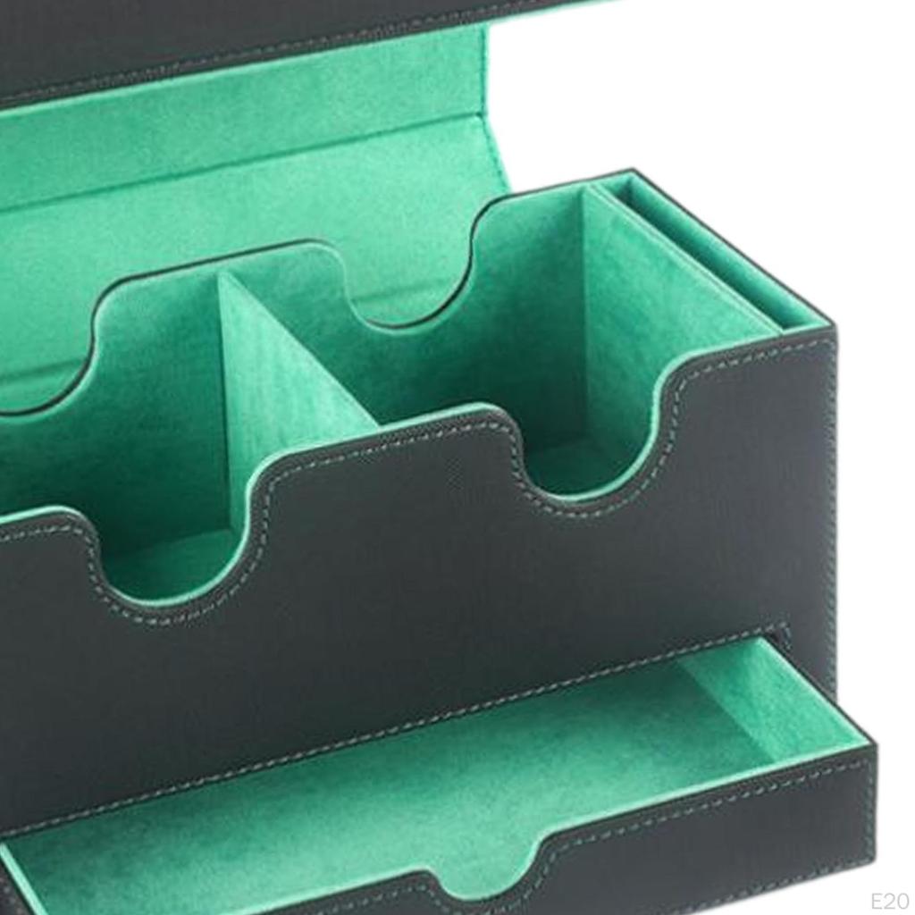 Card Deck Box for Organizing 320+ Cards - Stylish Storage Solution