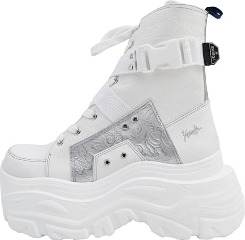 Bottines courtes à lacets à semelles épaisses