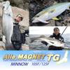 DUEL Isle Magnet TG Minnow 105F 105mm Floating Pink Head Clear