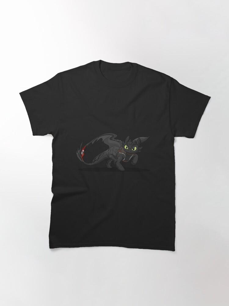 Comment dresser son dragon Krokmou (transparent) T-shirt Classique