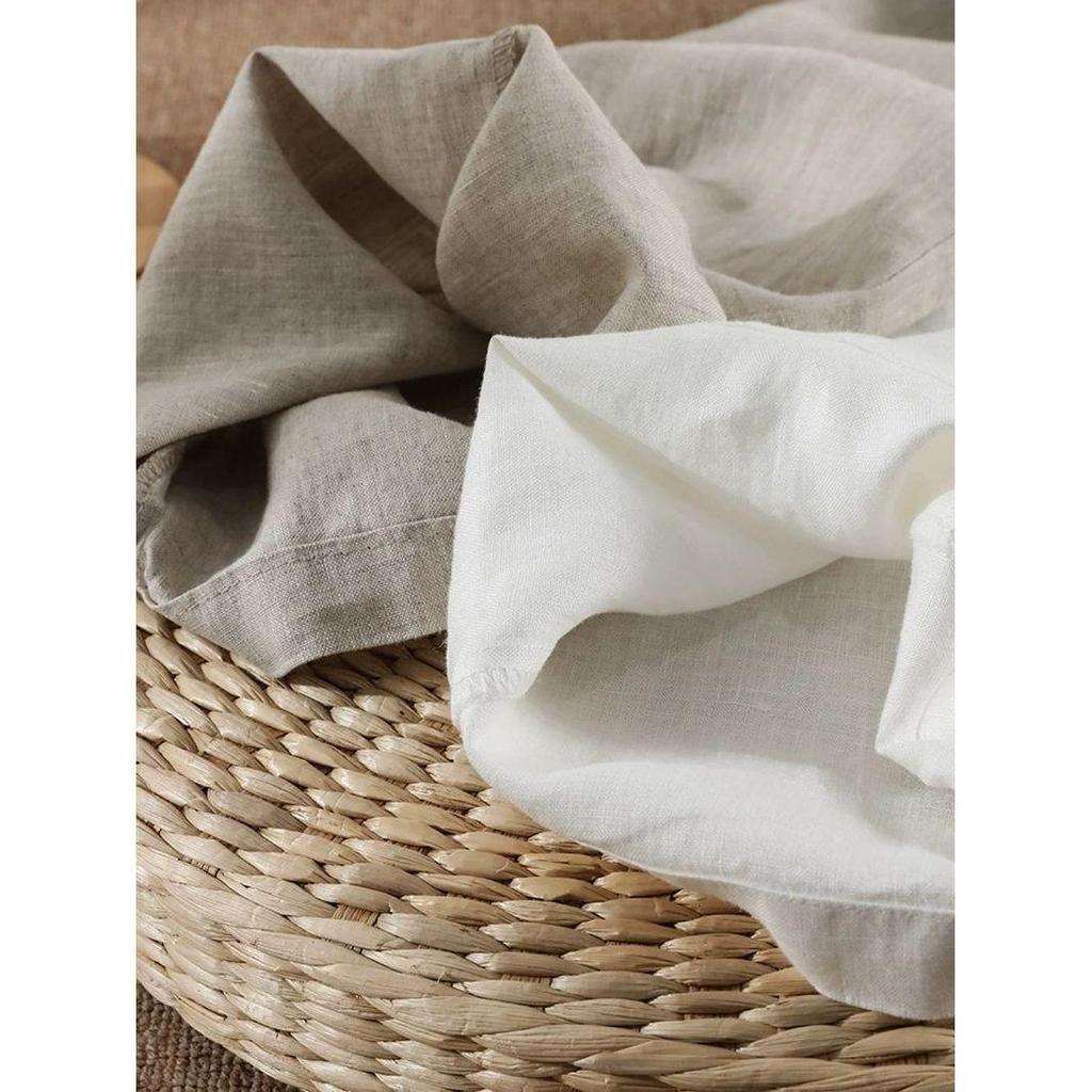 Women's High Waist Linen Wide-Leg Pants - 2026 New Style, Slimming, Casual, Cropped, and Straight Leg.