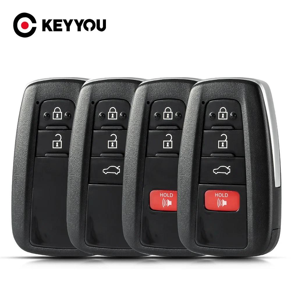 S Replacement Remote Car Key Shell For Toyota Corwn Avalon Camry Corolla Prius - For Smart Key