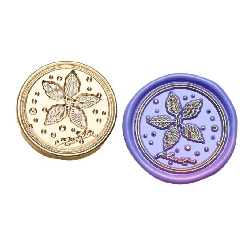  Scrapbooking Theme Wax Seal Stamp Head for Sealing Wedding Invitations Appreciation Card Envelope Party Invitation