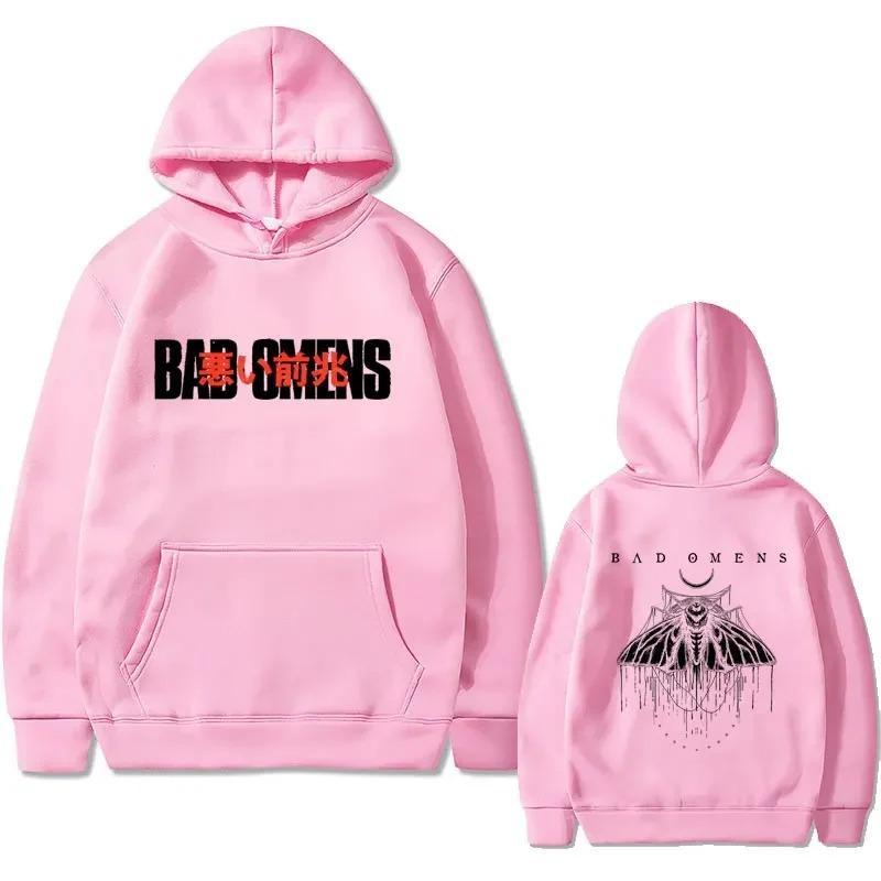 Bad Omens Band Hoodie Men Women Fashion Vintage Hoodies Men Long Sleeve Sweatshirts Women Harajuku Pullovers Sudaderas