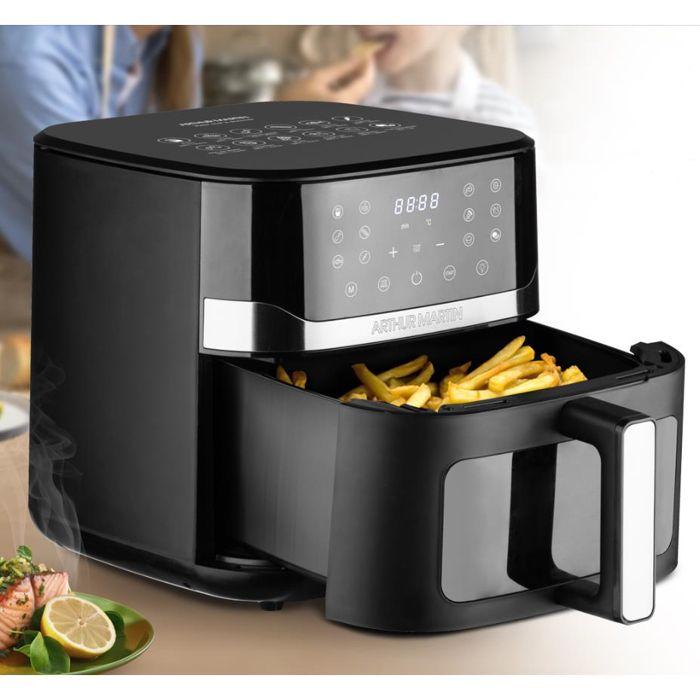 Oil-free Fryer - ARTHUR MARTIN - AMPAF1800 - 10L - 1800W - 12 Programs - XL Basket - Family Healthy Cooking Airfryer