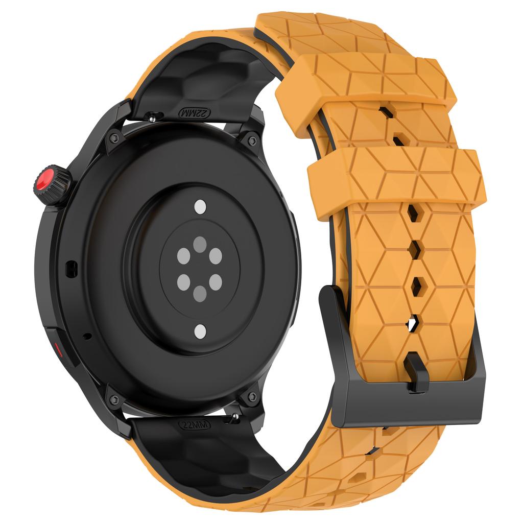 22mm 20mm Silicone Strap For Huawei Watch 5/4/GT6-5-4 Samsung Watch 7/6/5/4 Football Pattern Bracelet Amazfit GTR 4/Balance Band