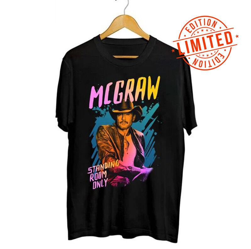 Tim McGraw Standing Room Only Tour 2024 Unisex T-Shirt All Size Unisex T-Shirt XXXL