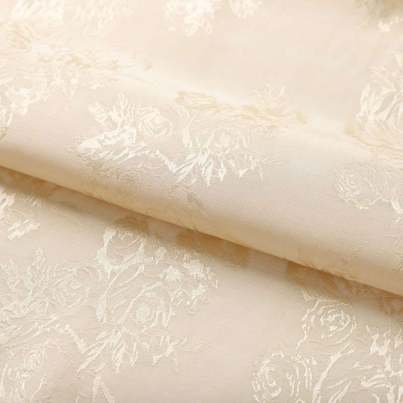 Rayon Jacquard Figured Cloth Solid Color Pattern DIY Fabric Artificial Cotton