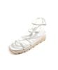 Shoehi Rindsleder Netty Riemen Plateau-Sandalen S2503 (2 Farben)