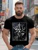 Kali, Death Goddess, Indian Kalika, Hindu Buddhism Durable Cotton Material Washable and Durable Crew Neck Great for Theme Park V
