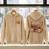 Lady Retro Star Open-Mouthed Hooded Sweatshirt Gilmore Girl Autumn/Winter Pavilion Luke Coffee TV Program Fan Aesthetic Double-Sided Print