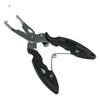 Fishing Pliers Lure Pliers Aluminum Split Ring-Hook Remover-Line Cutter Fishing Tackle Cutting Fish Tongs Multifunction Scissors