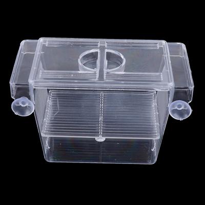 Akvarijní nádrž na ryby Guppy Double Breeding Chovatel Chov Trap Box Líheň